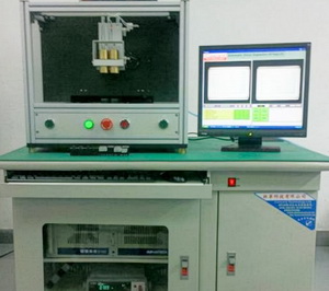 LCD image button automated testing